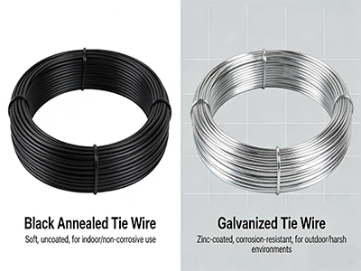 Black Annealed vs Galvanized Tie Wire: Which One Should You Choose?