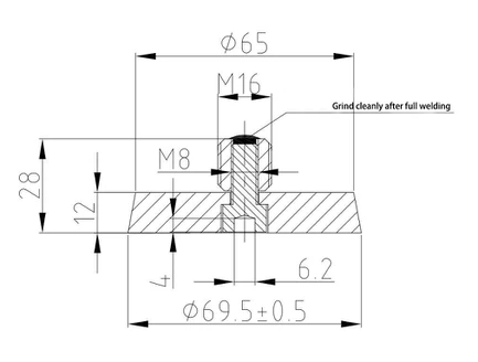 insert magnet Technical drawings insert magnet Technical drawings