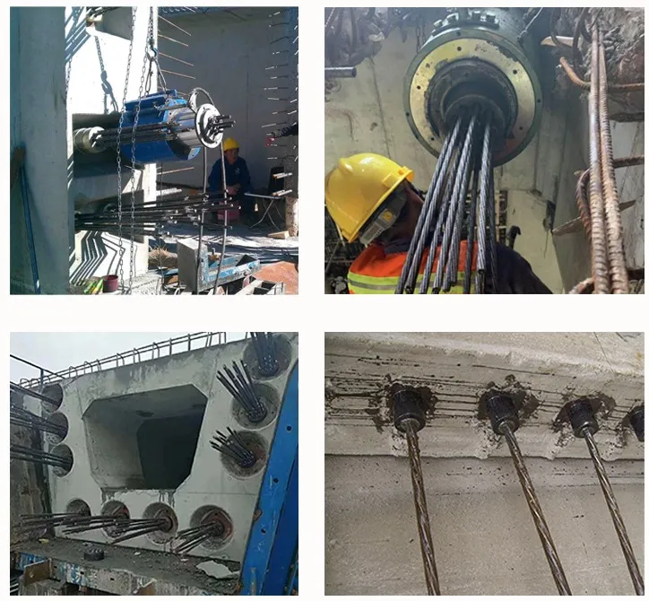 Application of Post-Tension Wedge Application of Post-Tension Wedge